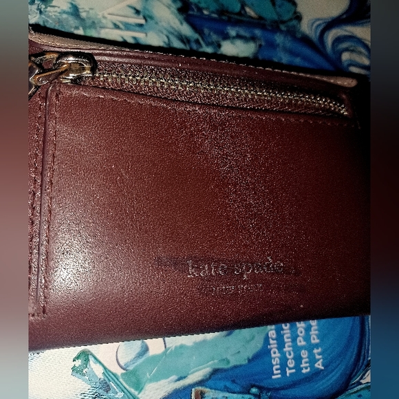 Kate Spade Spademals Panda Wallet, well loved condition - Picture 6 of 7